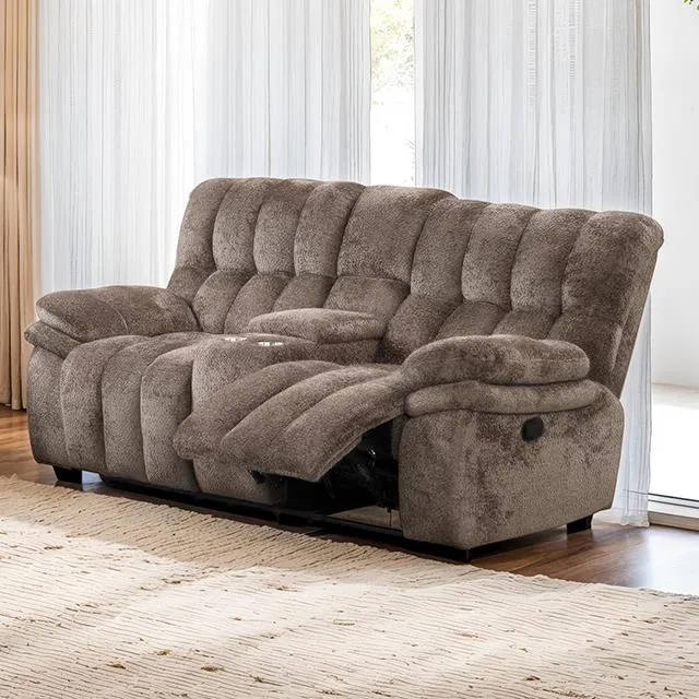 Furniture of America Hieronymus FM64001DB-LV-M Manual Loveseat