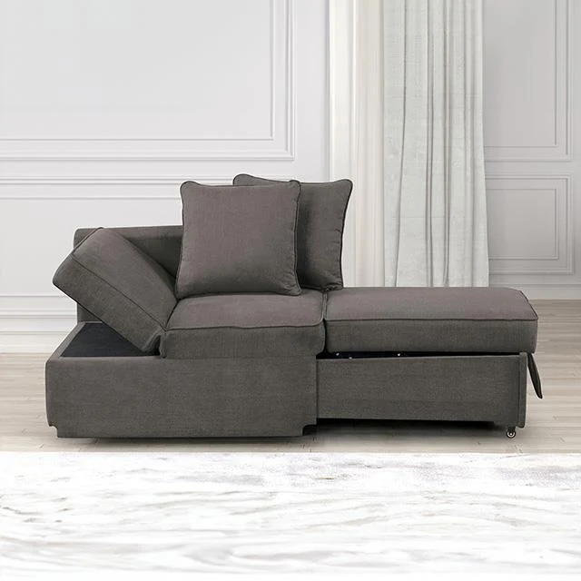 Furniture of America Woburn FM6962GY Convertible Chair