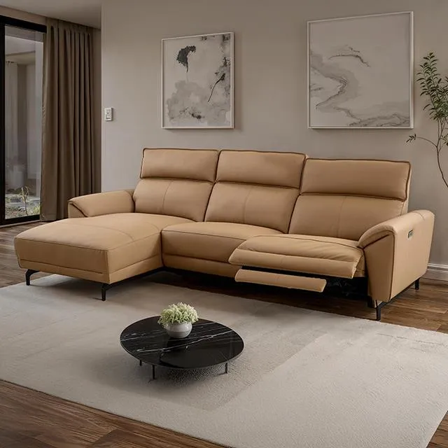 Furniture of America Theola CM9937LB-SECT-PM-L Power Sectional