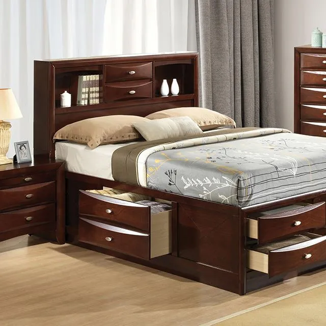 Furniture of America Zosimo FM7210CH-Q-BED Queen Storage Bed
