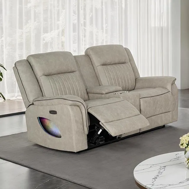 Furniture of America Arturus NX6061LB-LV-PM Power Loveseat
