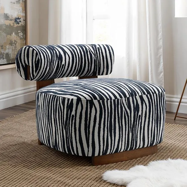 Furniture of America Niobe FM-AC6007BL Accent Chair