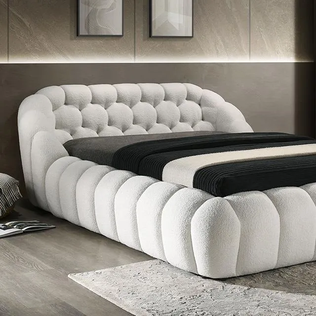 Furniture of America Newquay FM7260WH-Q-BED Queen Bed