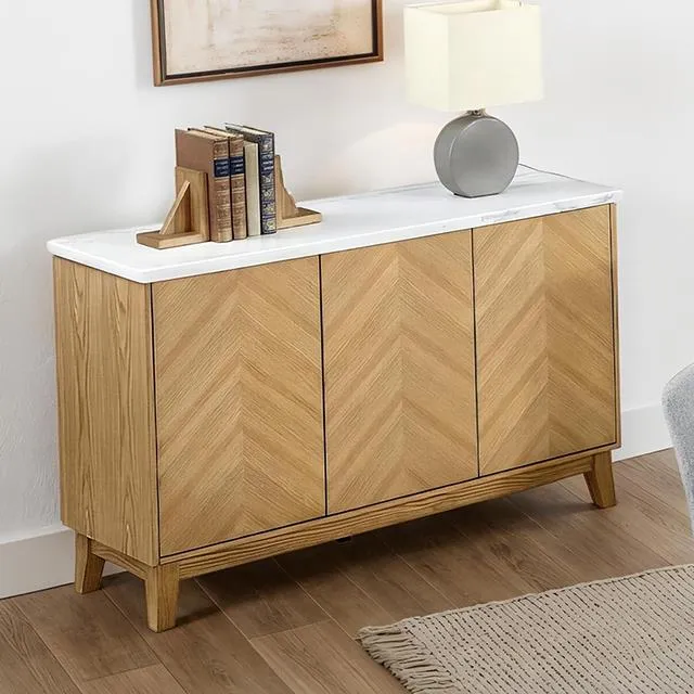 Furniture of America Mandier FM37009NT-SV Server