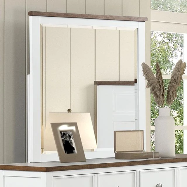 Furniture of America Pinetop FM7171WH-M Mirror