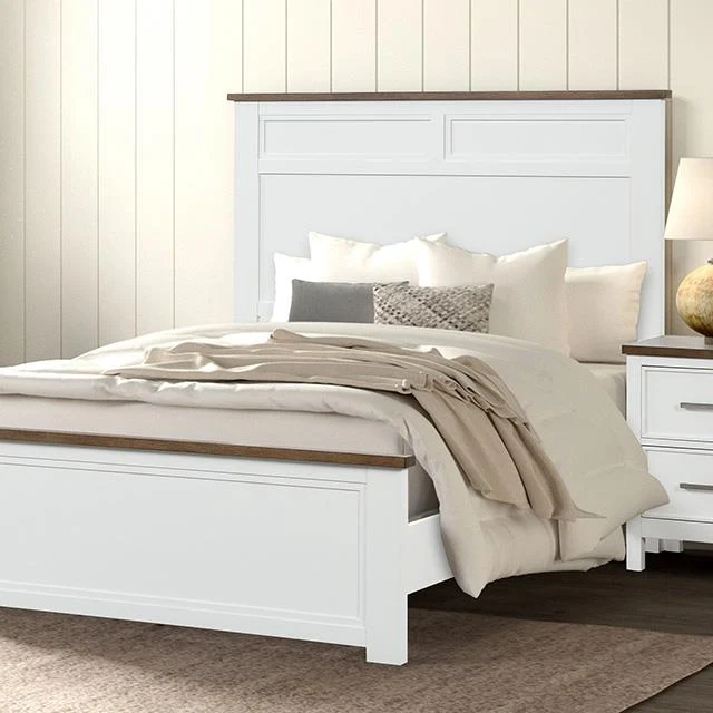 Furniture of America Pinetop FM7171WH-T-BED Twin Bed