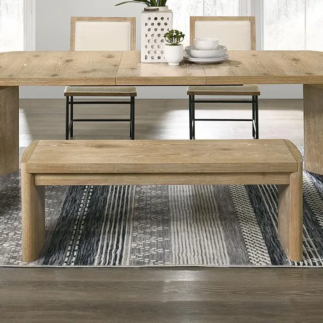 Furniture of America Edenbridge FM3220AK-BN Bench
