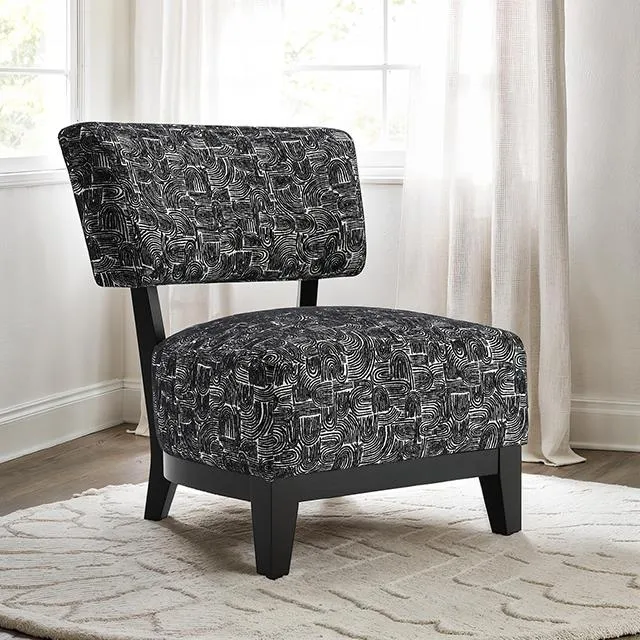 Furniture of America Aveni FM-AC6008BK Accent Chair