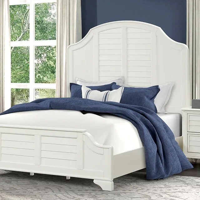 Furniture of America Whitehaven FM7708WH-Q-BED Queen Bed