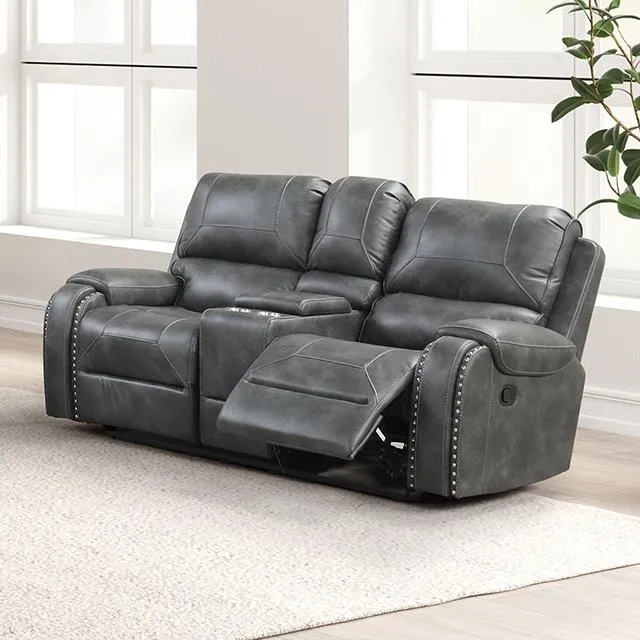 Furniture of America Tepic TM6012GY-LV Loveseat