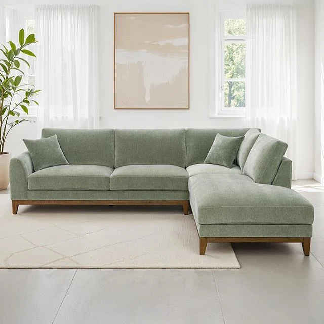 Furniture of America Watton FM64008GR-SECT-R Sectional