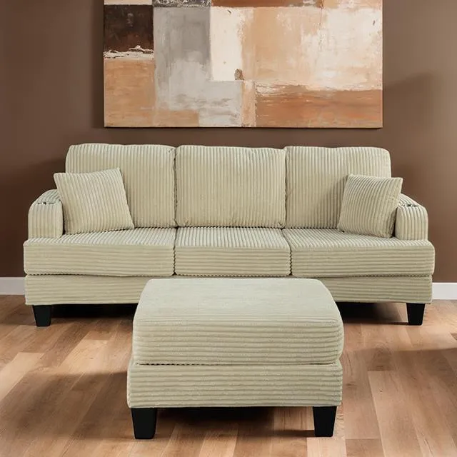 Furniture of America Moretaine SL6932BG-SF-PK Sofa