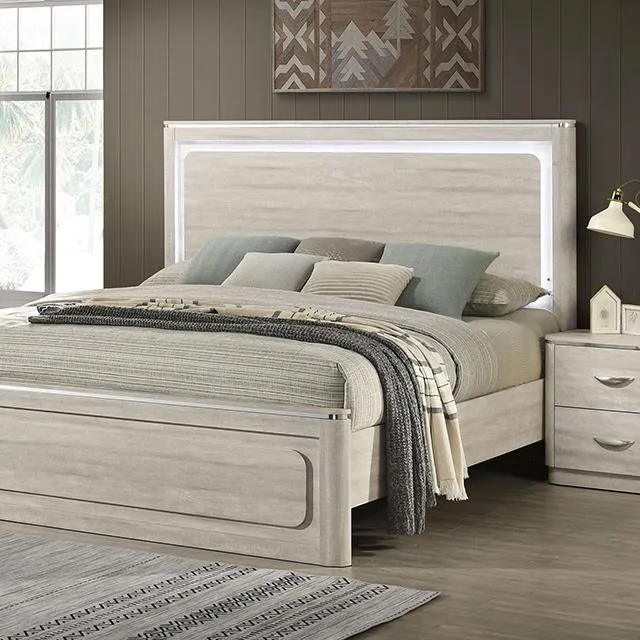 Furniture of America Farsund FM72013LG-EK-BED King Bed