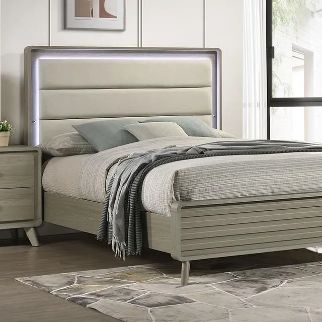 Furniture of America Rainier FM72002GY-EK-U-BED King Bed