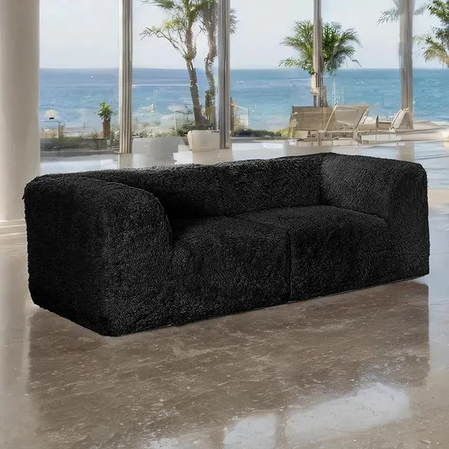 Furniture of America Nappi FM62102BK-LV-PK Loveseat