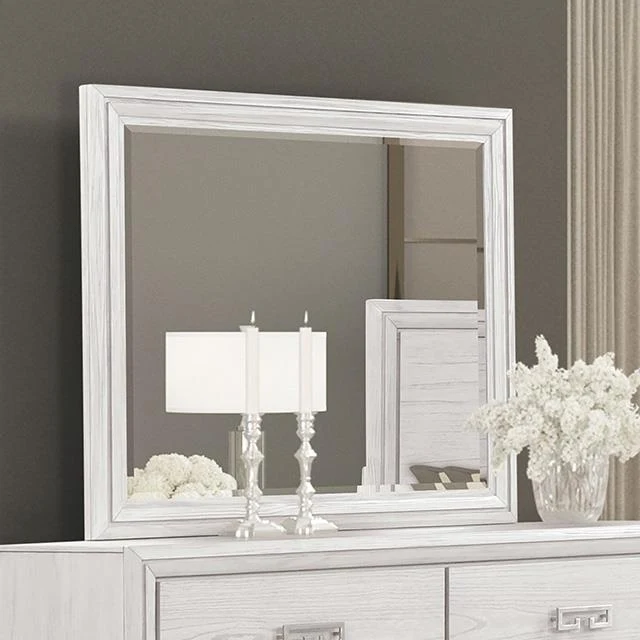 Furniture of America Basilone FM7440WH-M Mirror