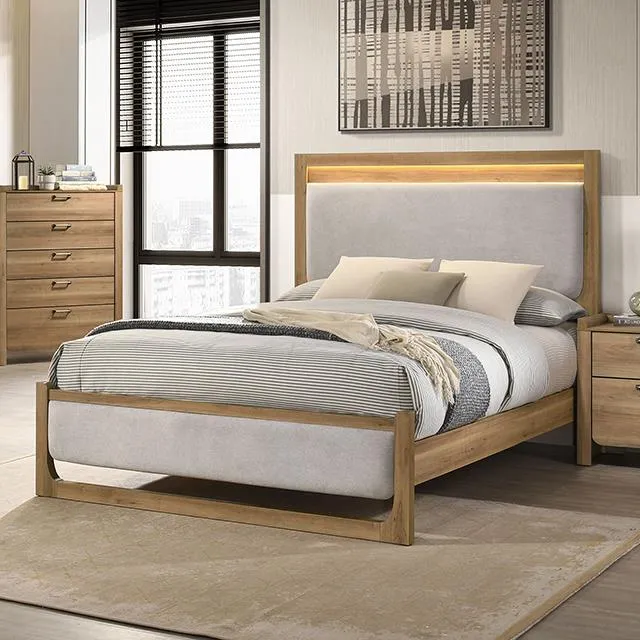 Furniture of America Elinora FM72023NT-Q-BED Queen Bed