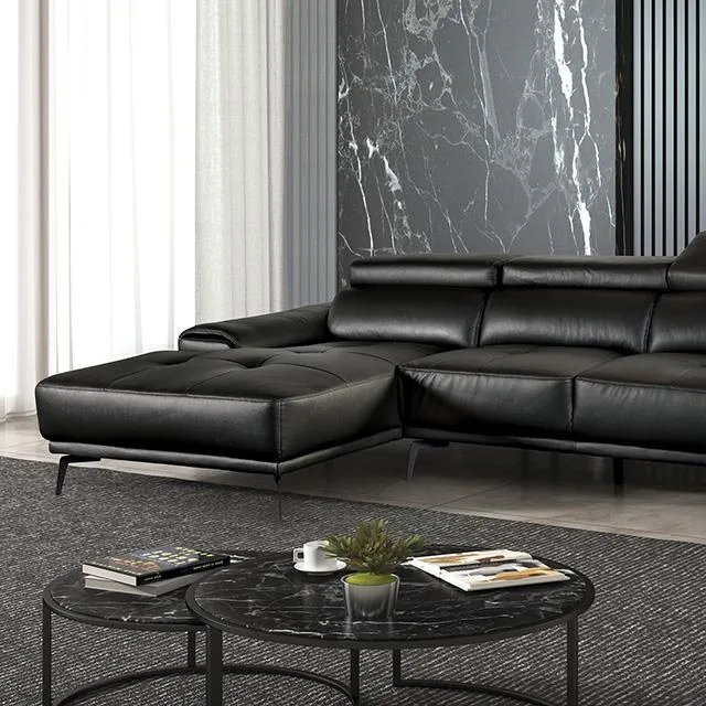 Furniture of America Vadso FM69005BK-SECT-L Sectional