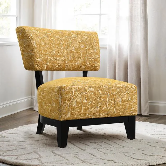 Furniture of America Aveni FM-AC6008YL Accent Chair