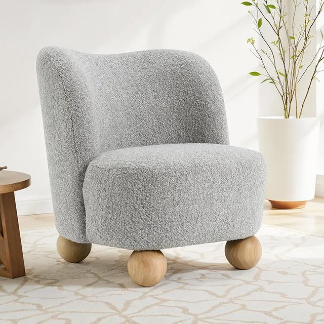 Furniture of America Karey FM-AC6010GY Accent Chair