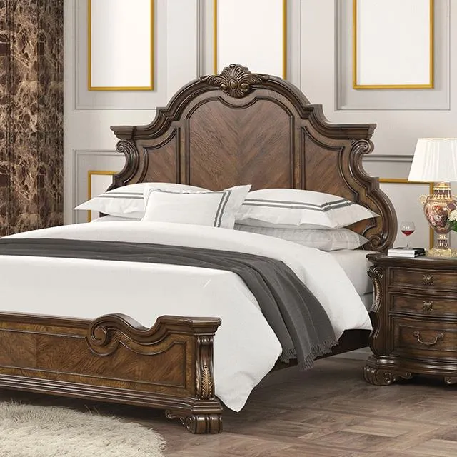 Furniture of America Leovanni FM70003DB-EK-W-BED King Bed