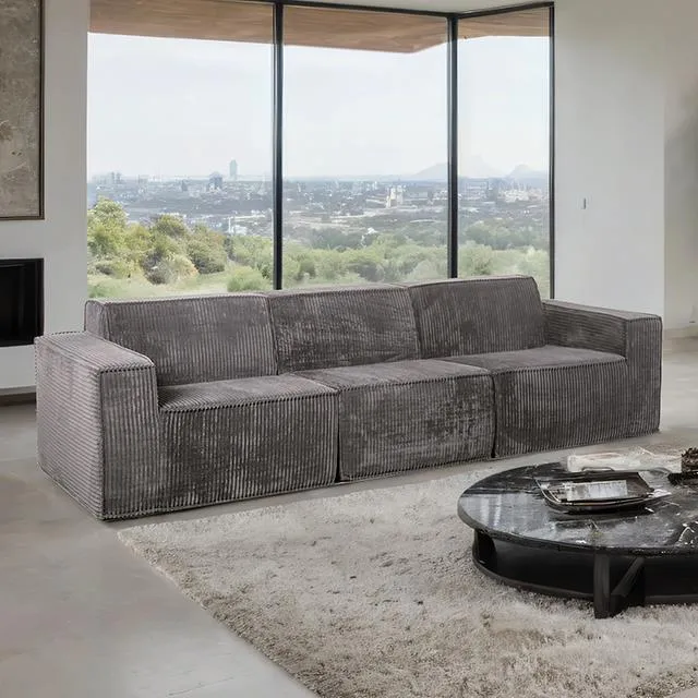 Furniture of America Kimara FM62100DG-SF-PK Sofa