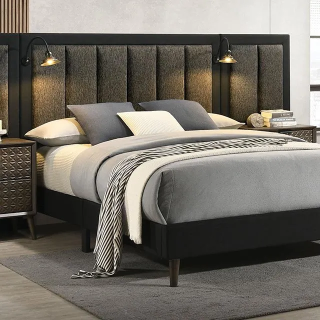 Furniture of America Chalfont FM7272DB-Q-WP Queen Wall Panels