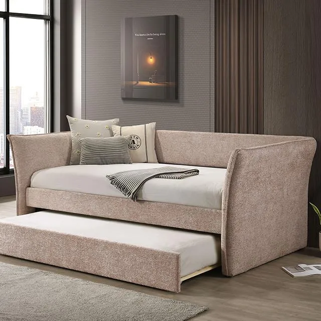 Furniture of America Yuri FM1203PK-BED Twin Daybed with Trundle