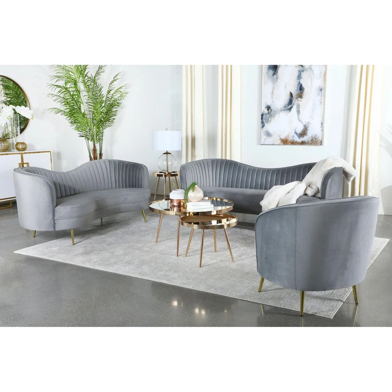 Coaster Furniture Sophia 506864 3 pc Living Room Set