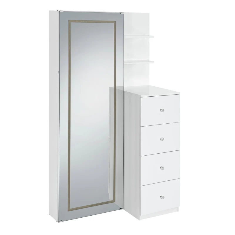 Elements International Vancouver A-17310-7-FM Floor Mirror