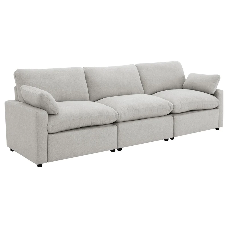 Coaster Furniture Collins 609561P Modular Power Sofa - Grey