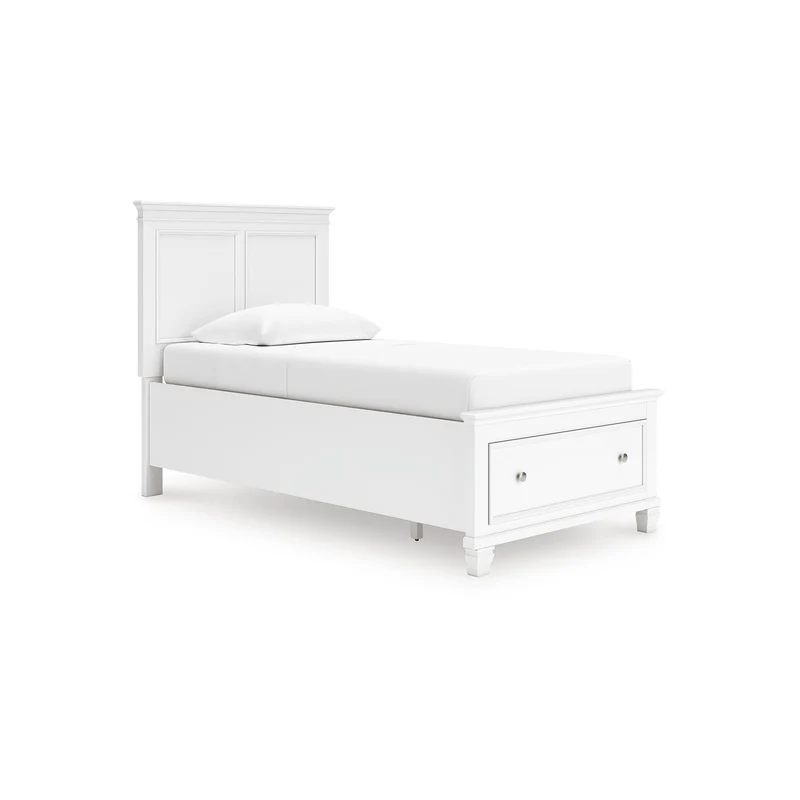 Signature Design by Ashley Fortman B680B24 Twin Panel Storage Bed