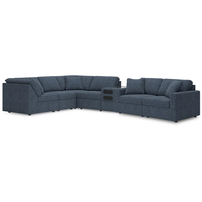 Signature Design by Ashley Modmax 92121S75 7 pc Sectional with Audio Console