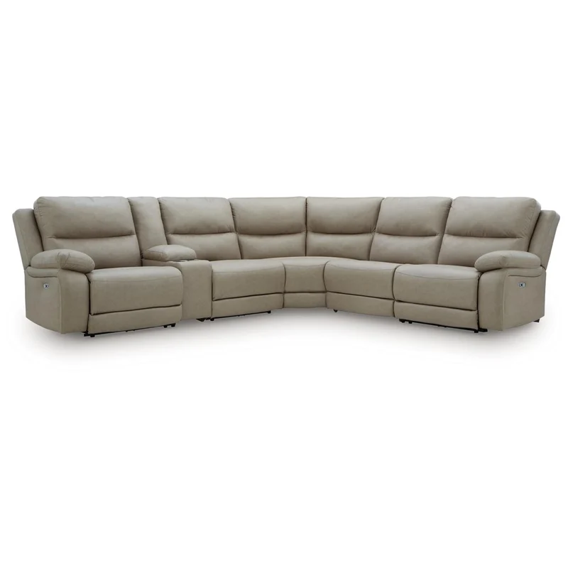 Signature Design by Ashley Narwhal Place PC99201S10 6 pc Power Reclining Sectional