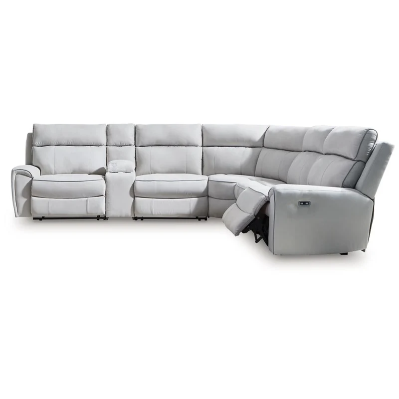 Signature Design by Ashley Social Pointe PC98802S10 6 pc Power Reclining Sectional