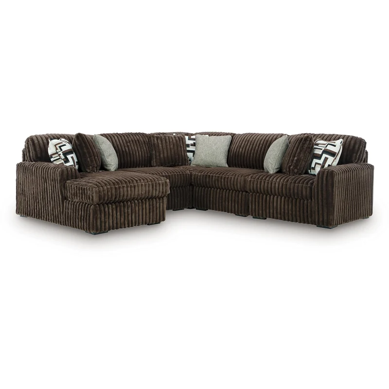 Signature Design by Ashley Midnight-Madness 98104S21 5 pc Sectional with Chaise