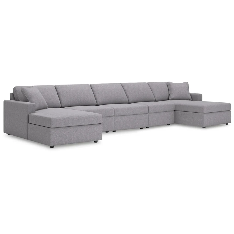 Signature Design by Ashley Modmax 92104S125 5 pc Double Chaise Sectional