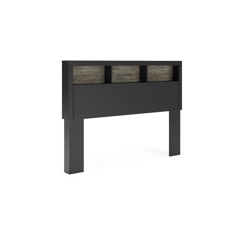 Signature Design by Ashley Broachmyn PCB1118-165 Lighted Queen Bookcase Headboard