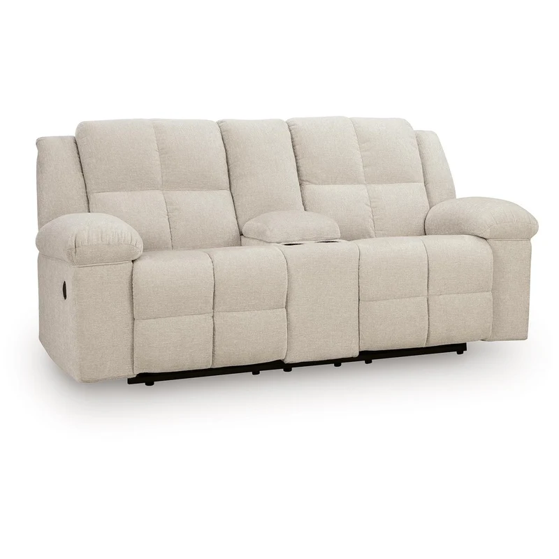 Benchcraft Orlen Reclining Fabric Loveseat with Console 8160294