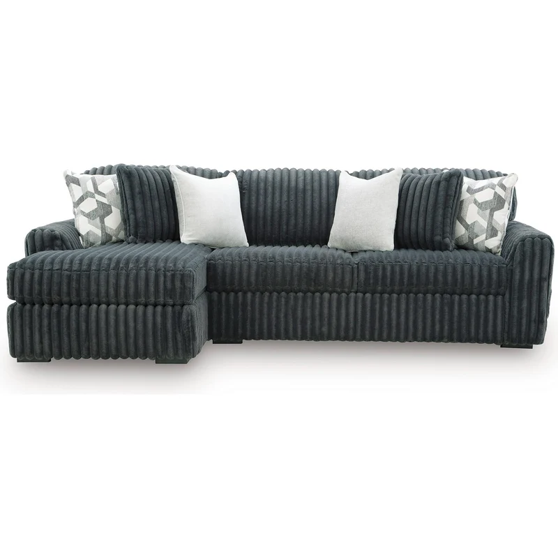 Signature Design by Ashley Midnight-Madness 98105S4 2 pc Sectional Sofa Chaise