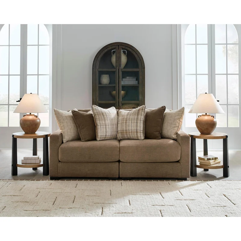Benchcraft Camellia-Court Stationary Fabric Sofa 6820764/6820765