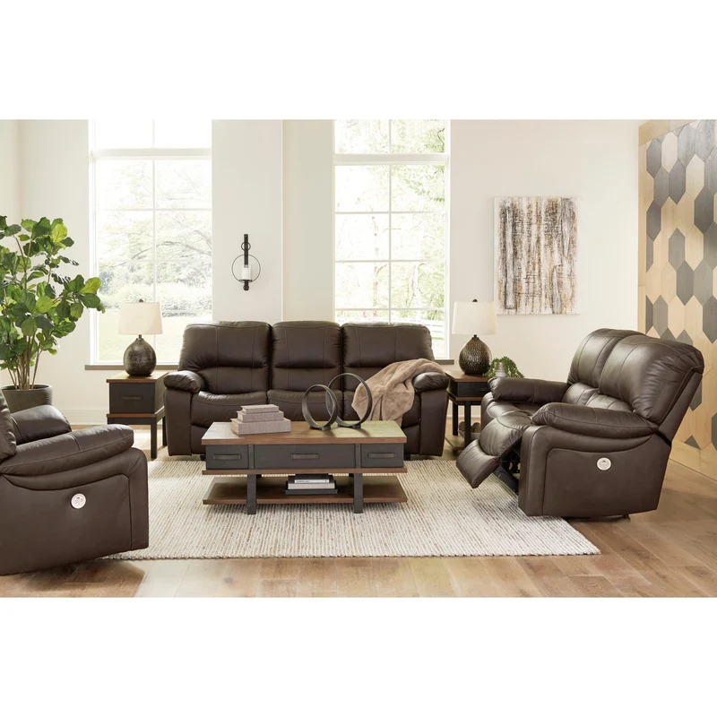 Signature Design by Ashley Leesworth U43808U2 3 pc Power Reclining Living Room Set