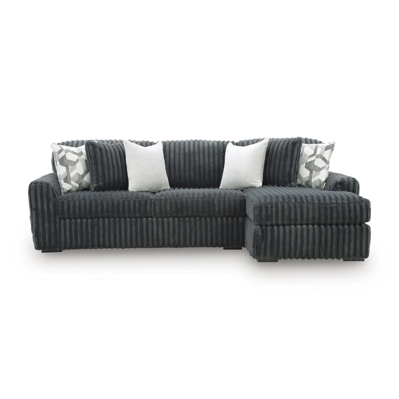 Signature Design by Ashley Midnight-Madness 98105S3 2 pc Sectional Sofa Chaise