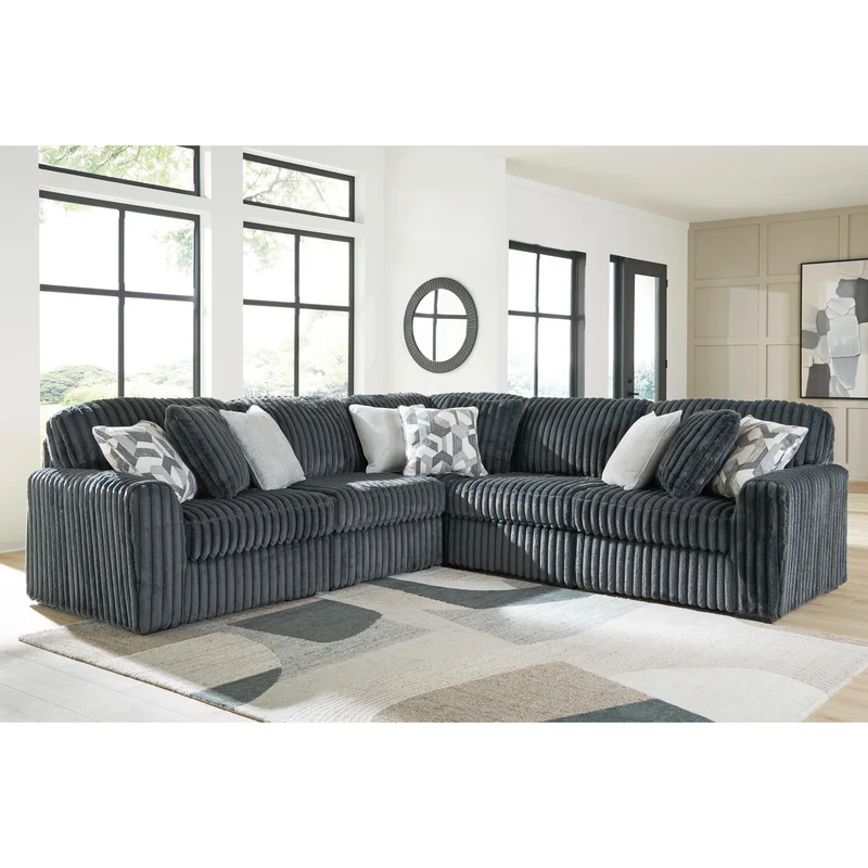 Signature Design by Ashley Midnight-Madness 98105S27 5 pc Sectional