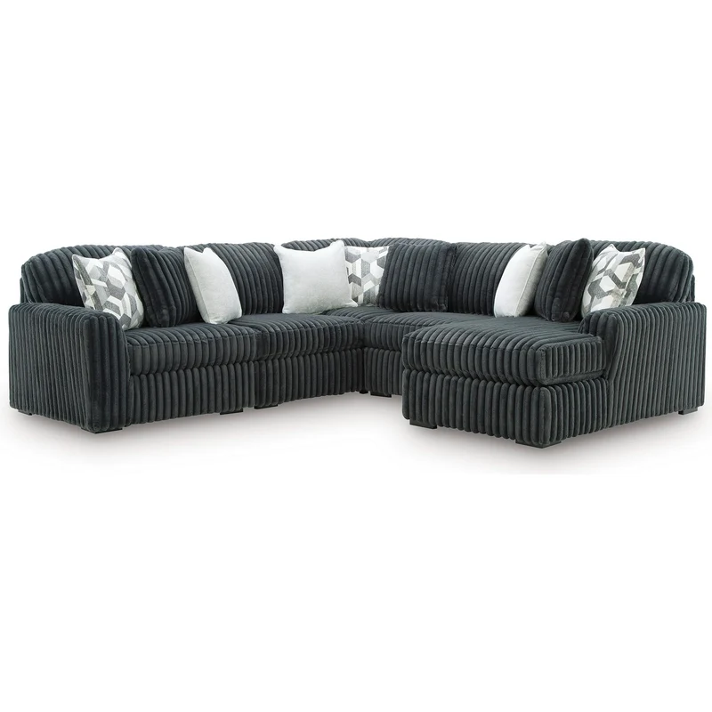 Signature Design by Ashley Midnight-Madness 98105S23 5 pc Sectional with Chaise