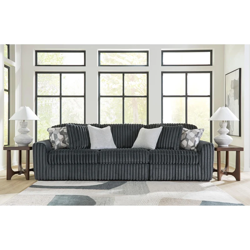 Signature Design by Ashley Midnight-Madness 98105S14 3 pc Sectional Sofa