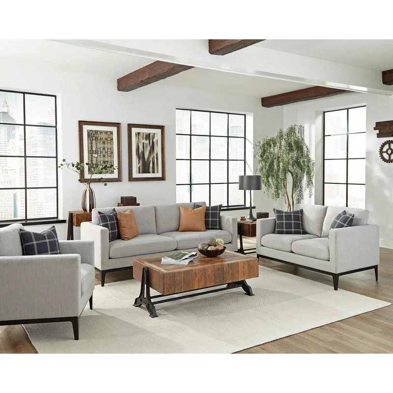 Coaster Furniture Apperson 508681-S3 3 pc Living Room Set
