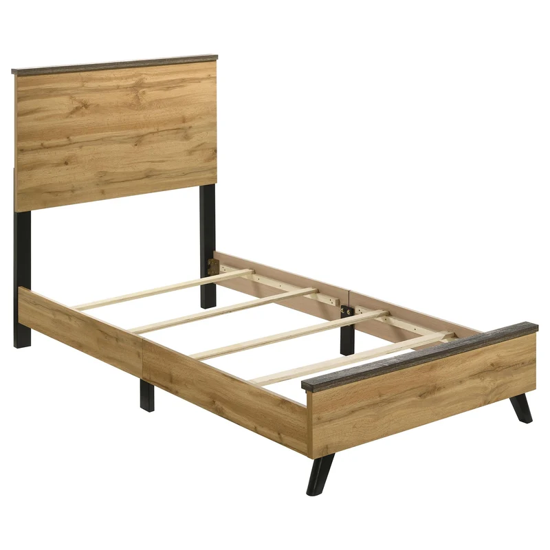 Coaster Furniture Kaywood 225001T 52-inch Twin Panel Bed - Natural Pine