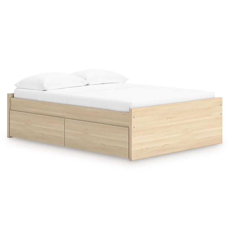 Signature Design by Ashley Onita EB9632B8 Full Platform Bed with 1 Side Storage