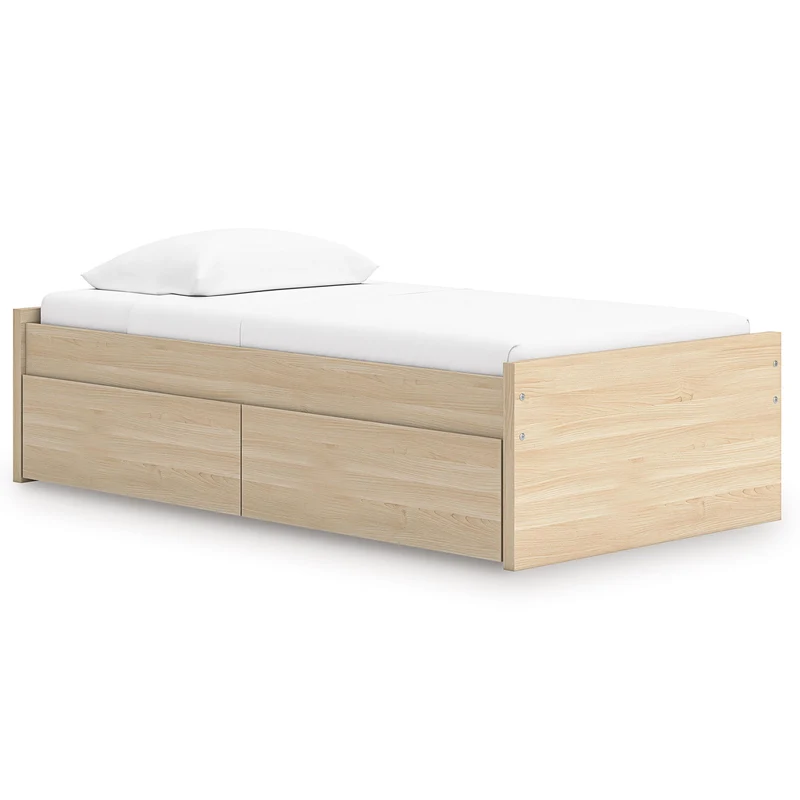 Signature Design by Ashley Onita EB9632B7 Twin Platform Bed with 1 Side Storage